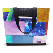 Patchwork Zippered Blake Tote