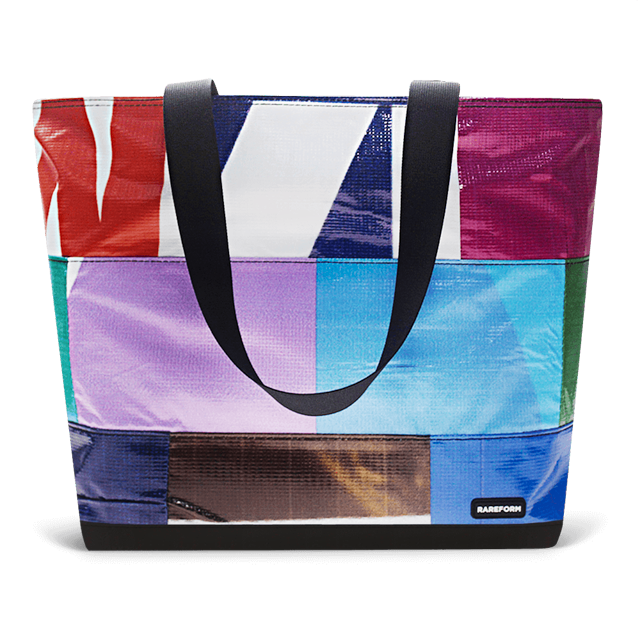 Patchwork Zippered Blake Tote