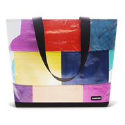 Patchwork Zippered Blake Tote