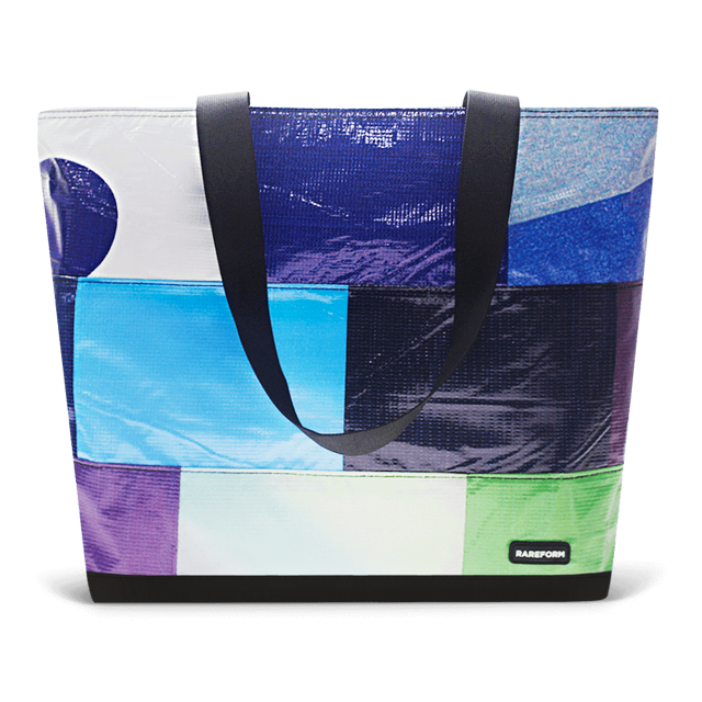 Patchwork Zippered Blake Tote