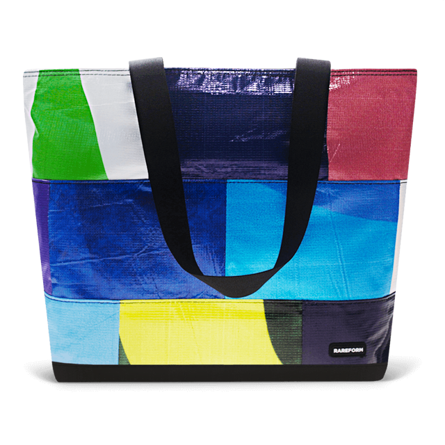 Patchwork Zippered Blake Tote