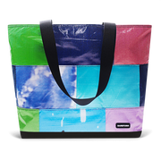 Patchwork Zippered Blake Tote