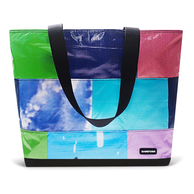 Patchwork Zippered Blake Tote