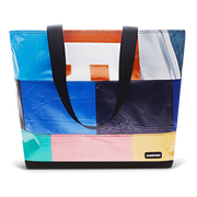 Patchwork Zippered Blake Tote