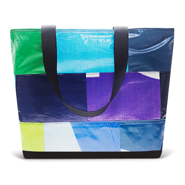 Patchwork Zippered Blake Tote