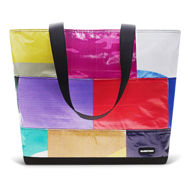 Patchwork Zippered Blake Tote
