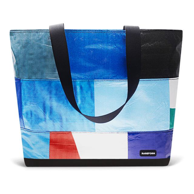 Patchwork Zippered Blake Tote