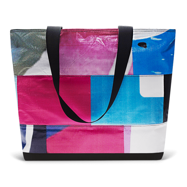 Patchwork Zippered Blake Tote