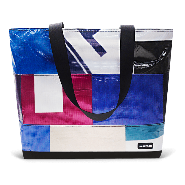 Patchwork Zippered Blake Tote