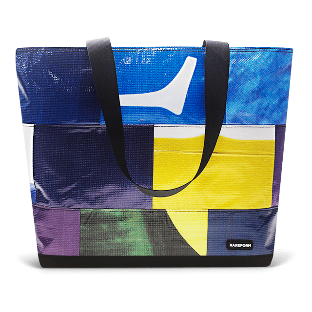 Patchwork Zippered Blake Tote