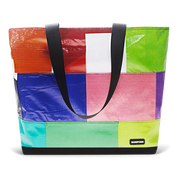 Patchwork Zippered Blake Tote