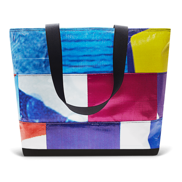 Patchwork Zippered Blake Tote