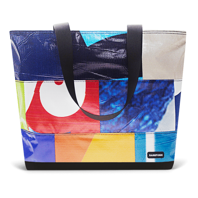 Patchwork Zippered Blake Tote