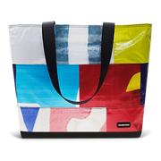 Patchwork Zippered Blake Tote