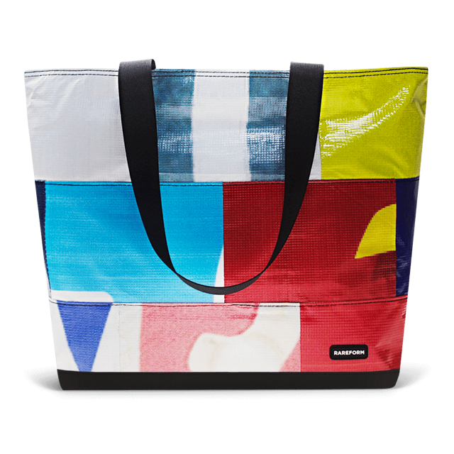 Patchwork Zippered Blake Tote