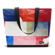 Patchwork Zippered Blake Tote