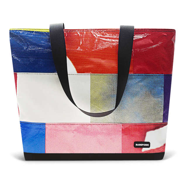Patchwork Zippered Blake Tote