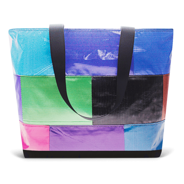 Patchwork Zippered Blake Tote