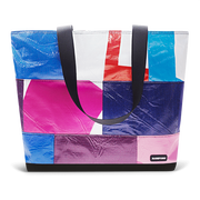 Patchwork Zippered Blake Tote