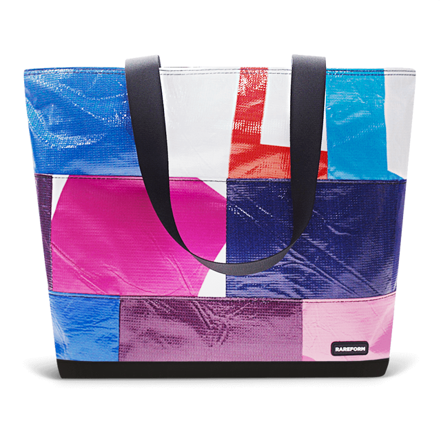 Patchwork Zippered Blake Tote