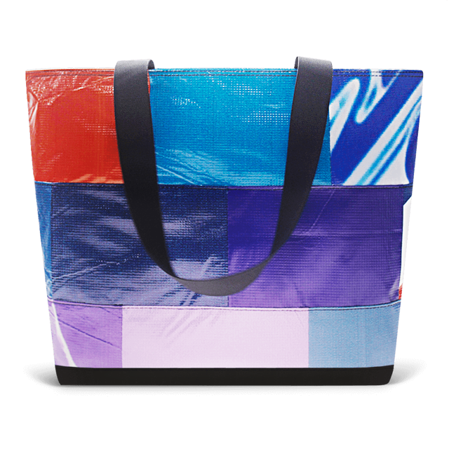 Patchwork Zippered Blake Tote