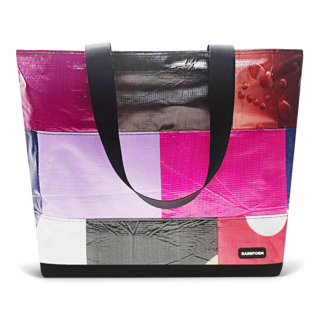 Patchwork Zippered Blake Tote