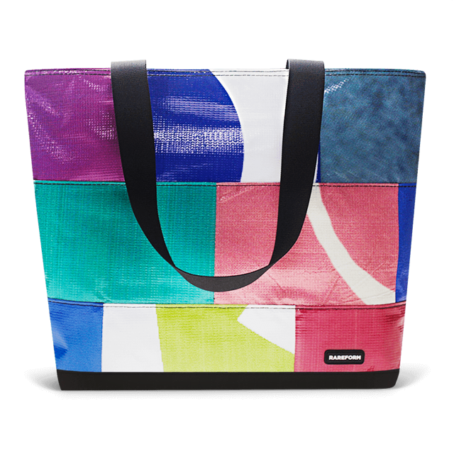 Patchwork Zippered Blake Tote