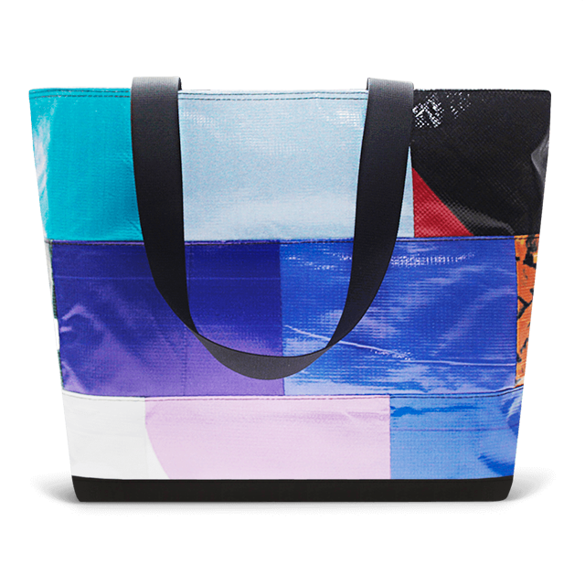 Patchwork Zippered Blake Tote