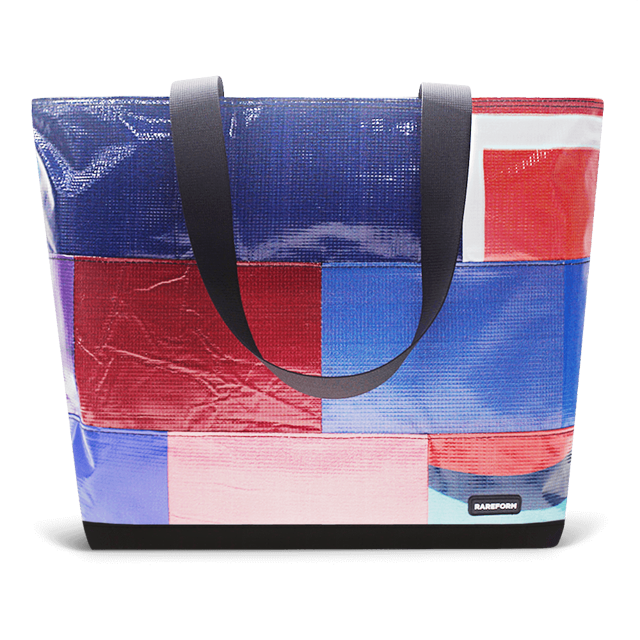 Patchwork Zippered Blake Tote