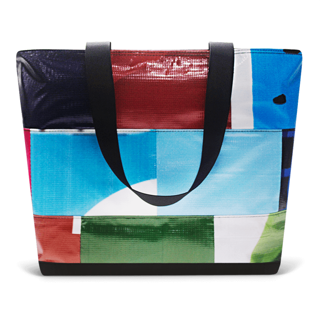 Patchwork Zippered Blake Tote