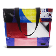 Patchwork Zippered Blake Tote