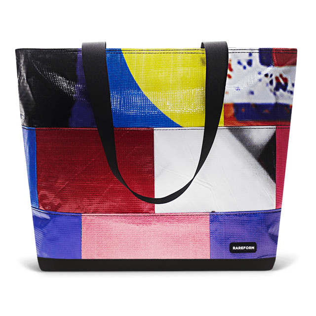 Patchwork Zippered Blake Tote