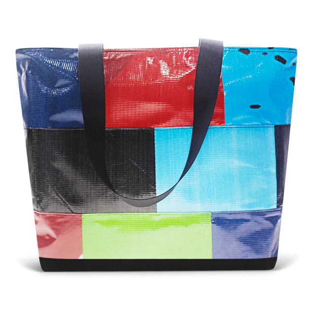 Patchwork Zippered Blake Tote