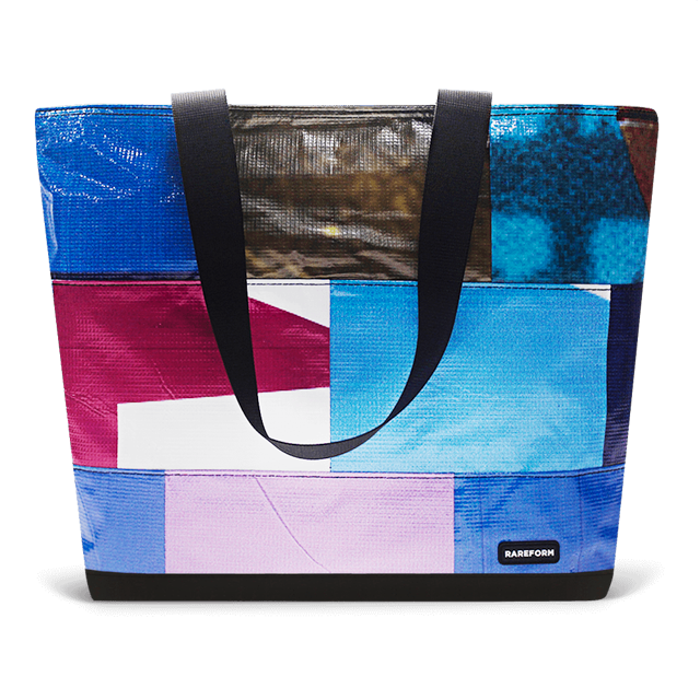 Patchwork Zippered Blake Tote