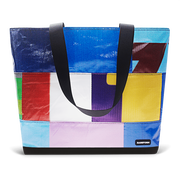 Patchwork Zippered Blake Tote