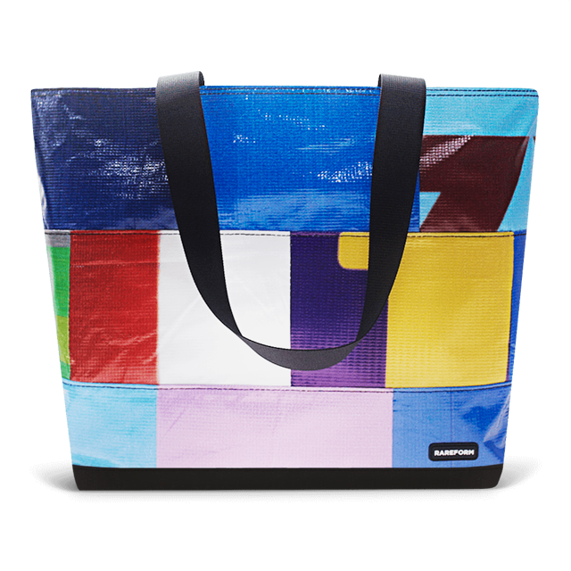 Patchwork Zippered Blake Tote