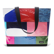 Patchwork Zippered Blake Tote