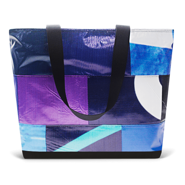 Patchwork Zippered Blake Tote