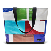 Patchwork Zippered Blake Tote