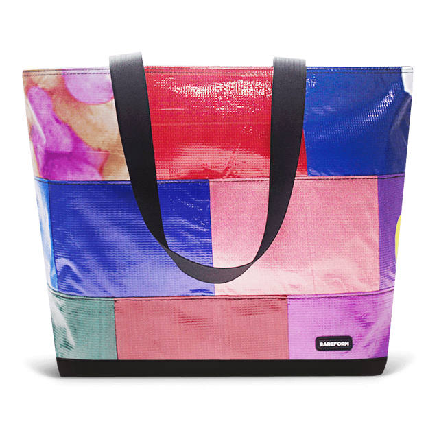 Patchwork Zippered Blake Tote