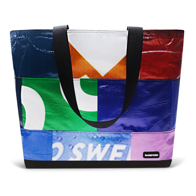 Patchwork Zippered Blake Tote