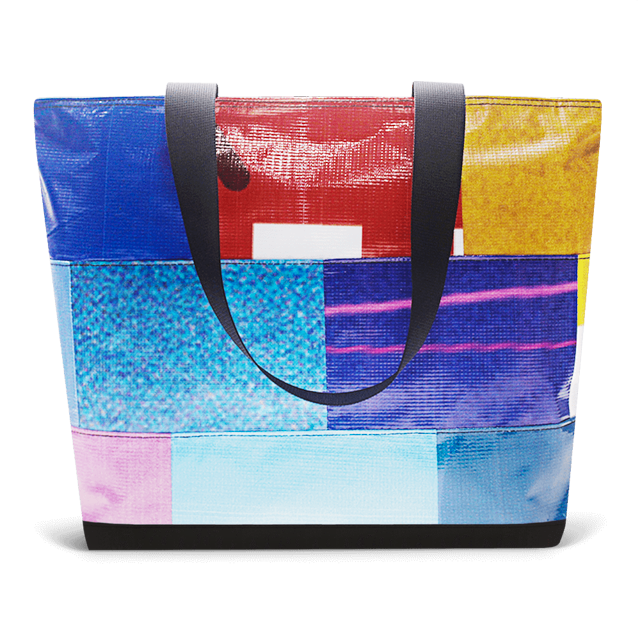 Patchwork Zippered Blake Tote