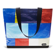 Patchwork Zippered Blake Tote
