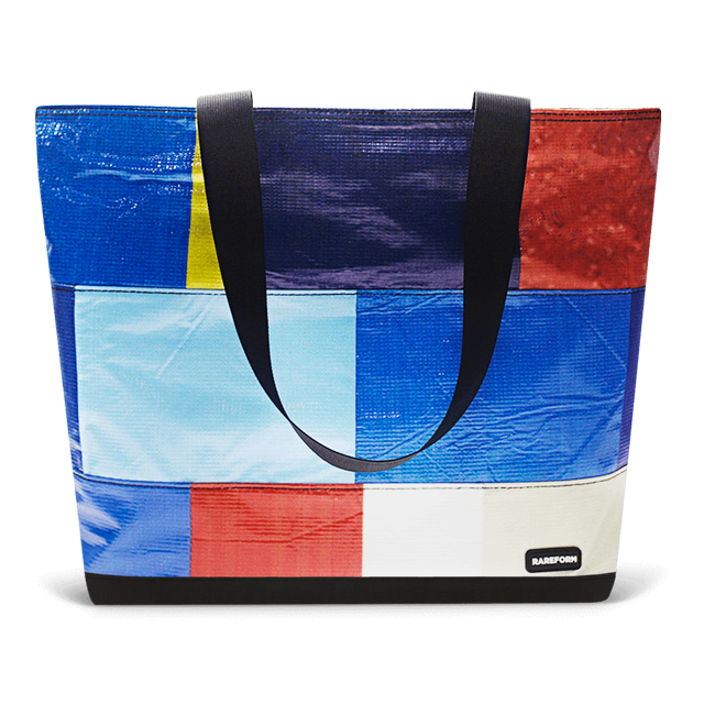 Patchwork Zippered Blake Tote