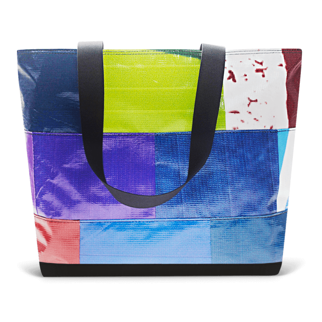 Patchwork Zippered Blake Tote