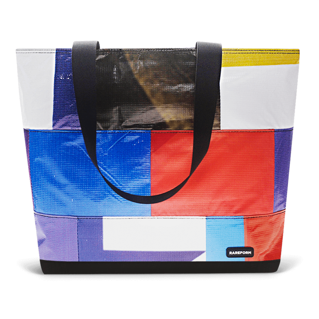 Patchwork Zippered Blake Tote