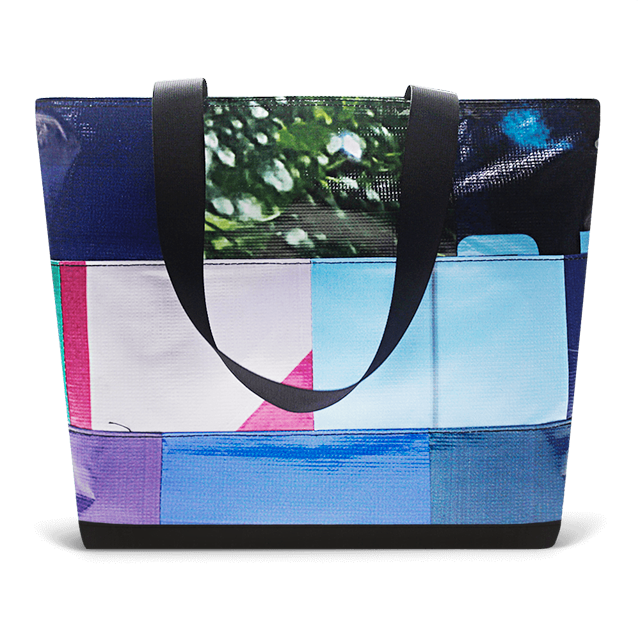 Patchwork Zippered Blake Tote