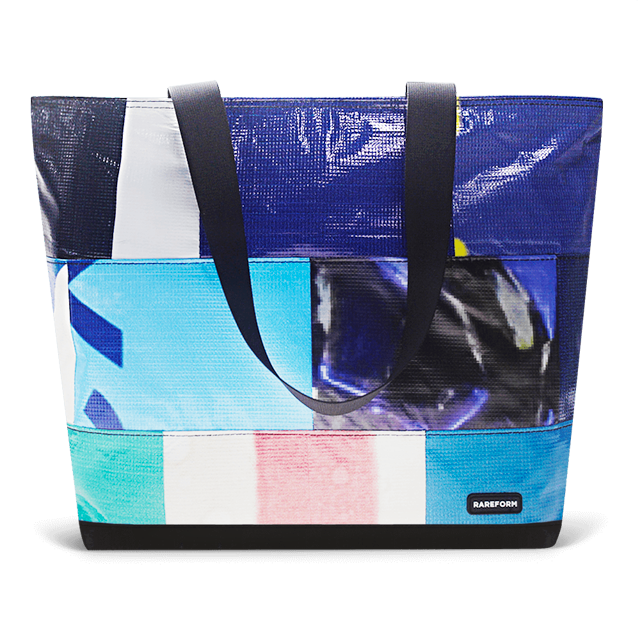 Patchwork Zippered Blake Tote