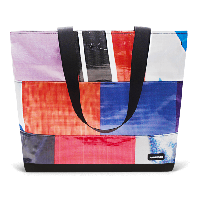 Patchwork Zippered Blake Tote