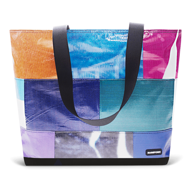 Patchwork Zippered Blake Tote